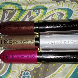 BUNDLE. Urban Decay liquid lip & special effects